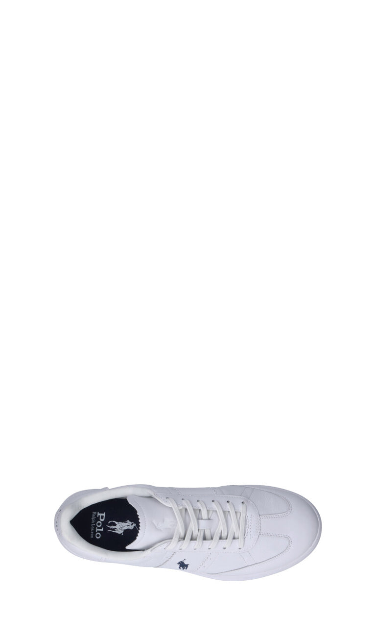 POLO SPORT Sneaker uomo bianca in pelle