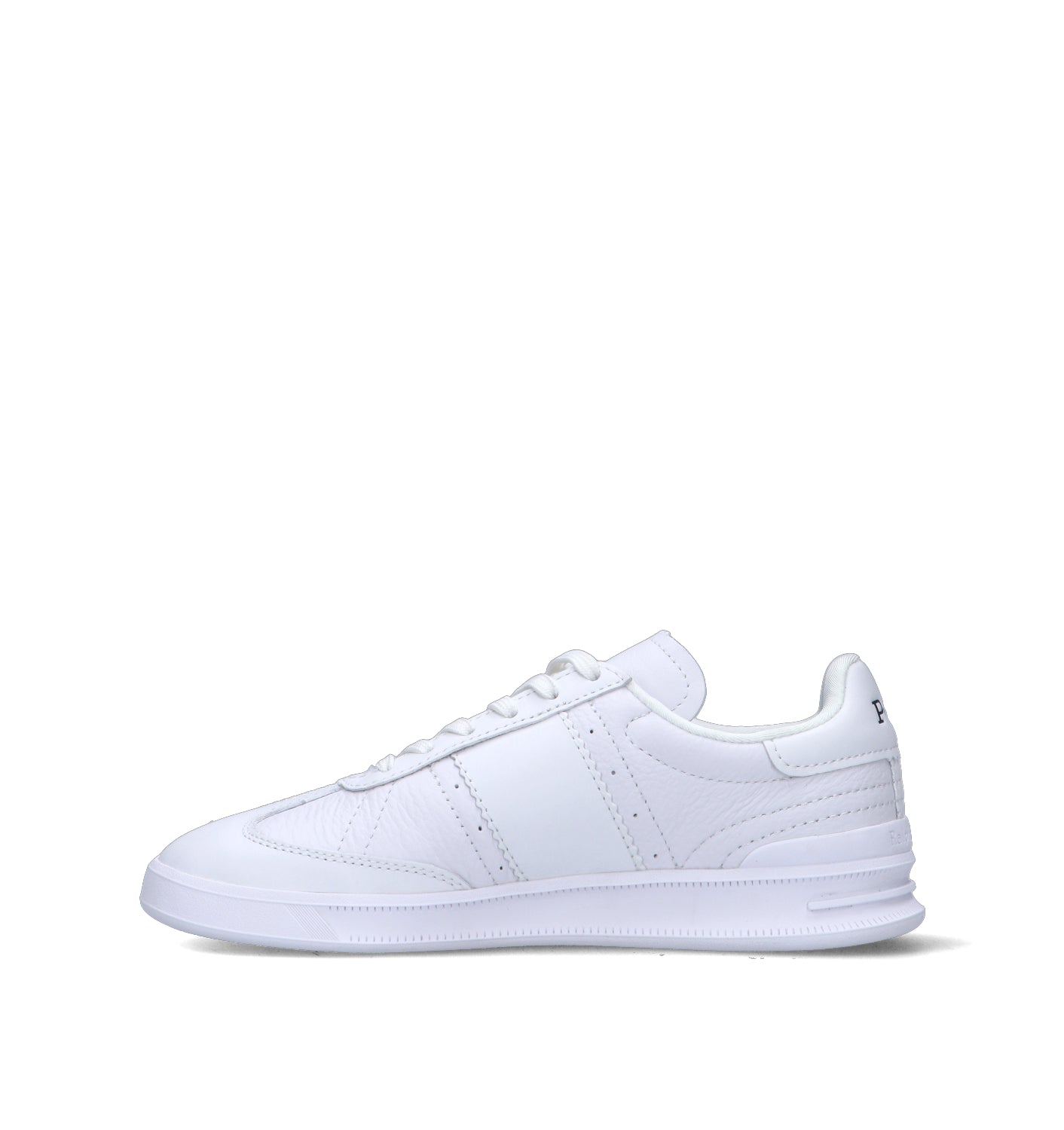 RALPH LAUREN Sneaker donna bianca in pelle