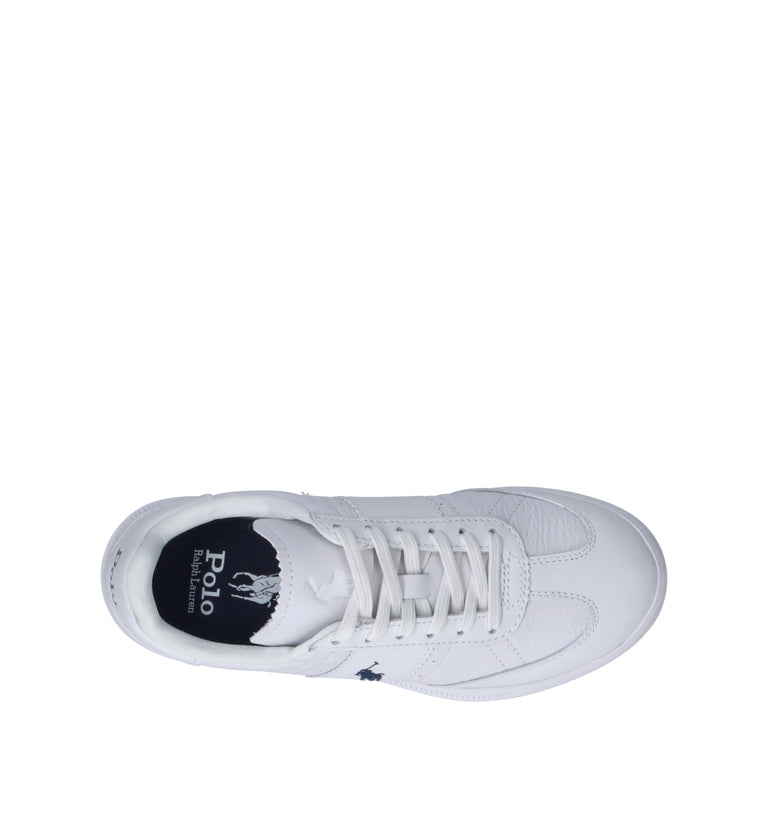 RALPH LAUREN Sneaker donna bianca in pelle