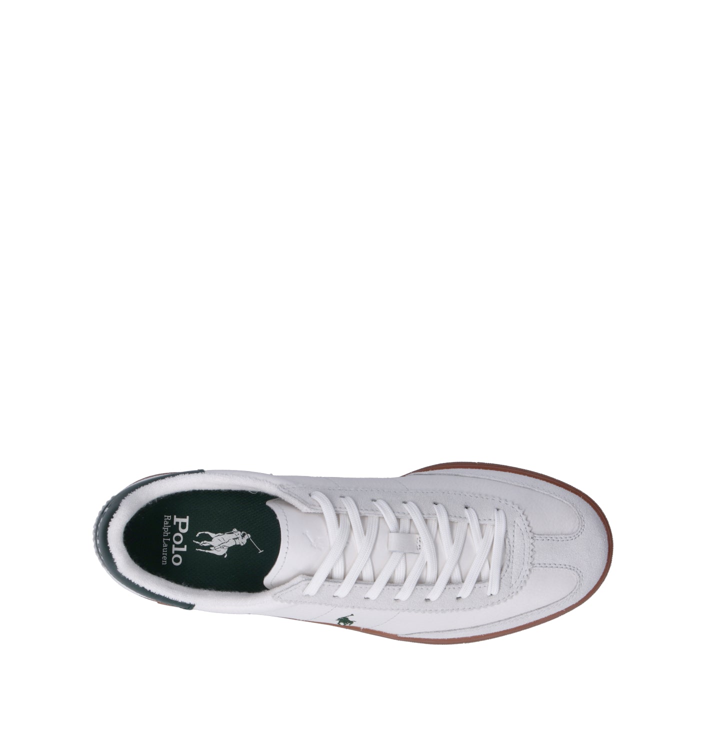 POLO SPORT Sneaker donna bianca in pelle