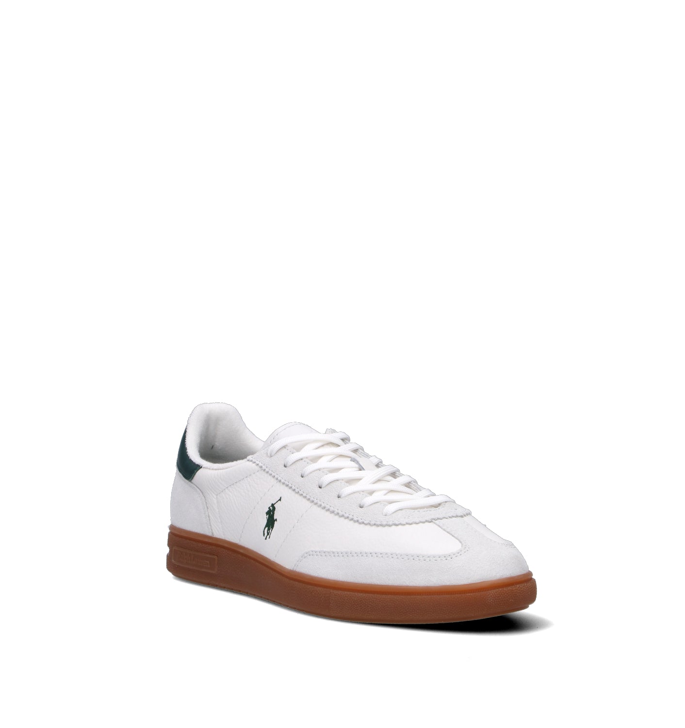 POLO SPORT Sneaker uomo bianca in pelle