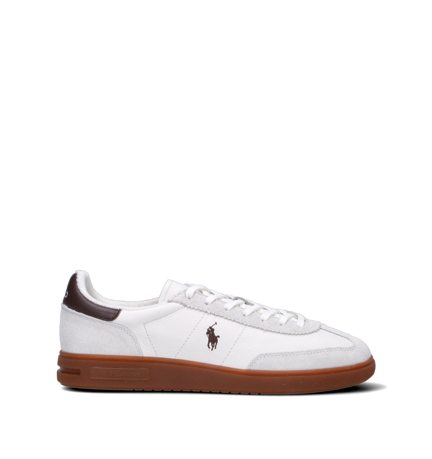 POLO SPORT Sneaker donna bianca in pelle.