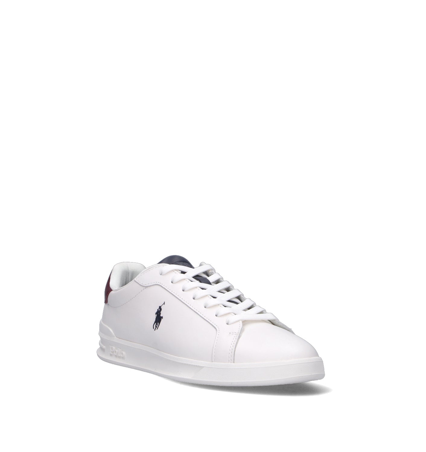POLO SPORT Sneaker donna bianca in pelle