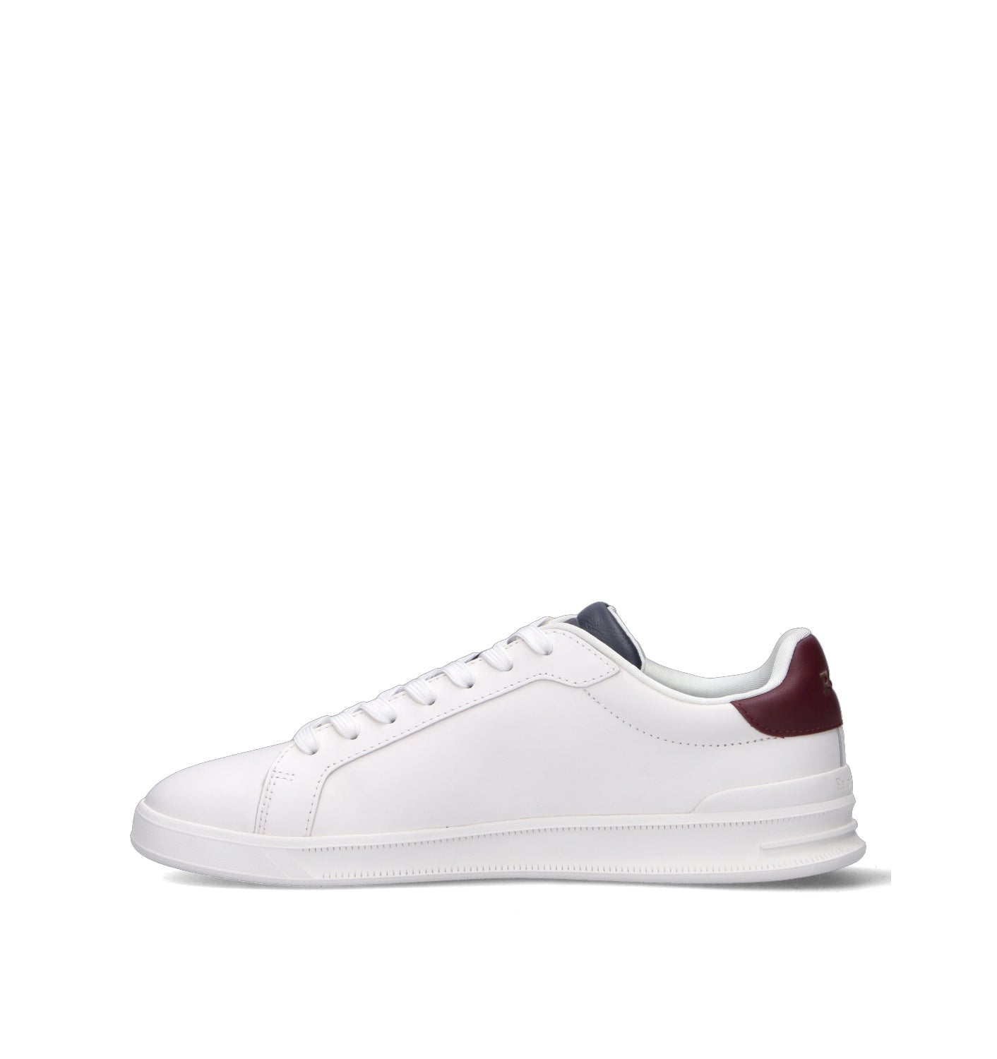 POLO SPORT Sneaker uomo bianca in pelle