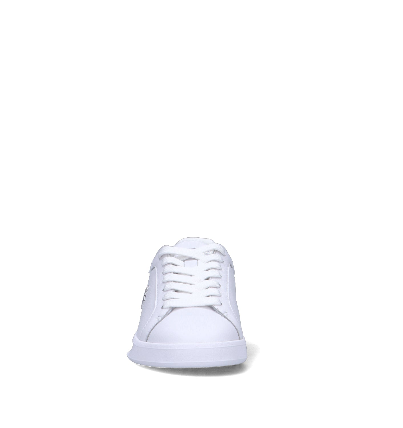 RALPH LAUREN Sneaker donna bianca in pelle