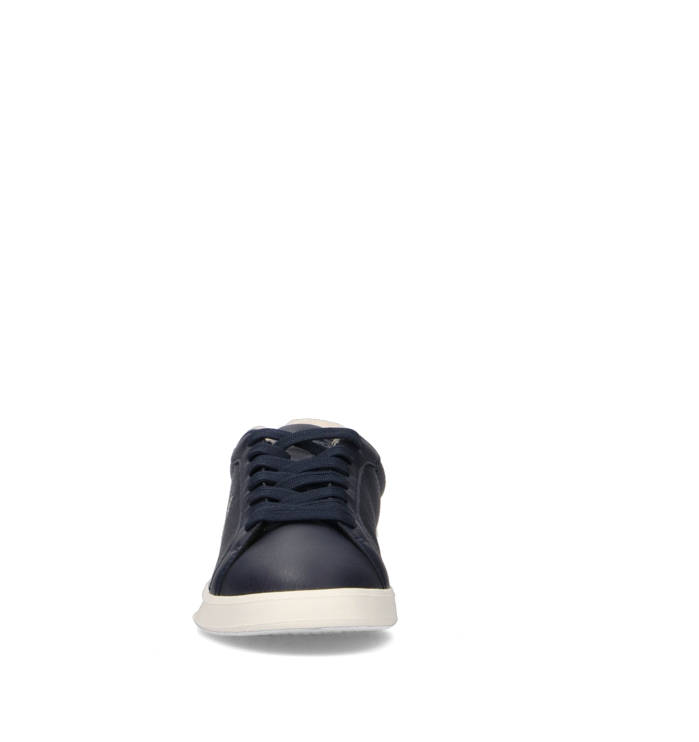 RALPH LAUREN Sneaker donna blu in pelle