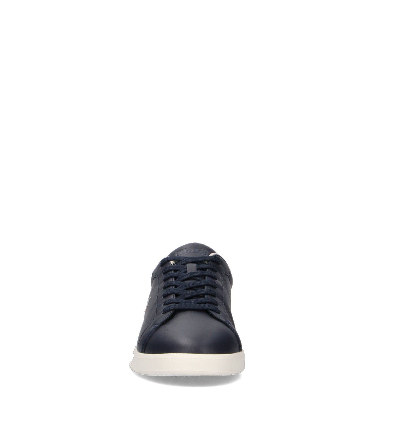 RALPH LAUREN Sneaker uomo blu in pelle