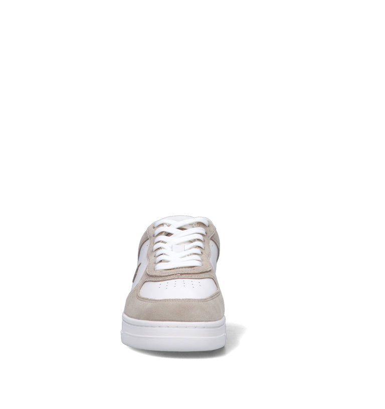 RALPH LAUREN Sneaker uomo bianca in pelle