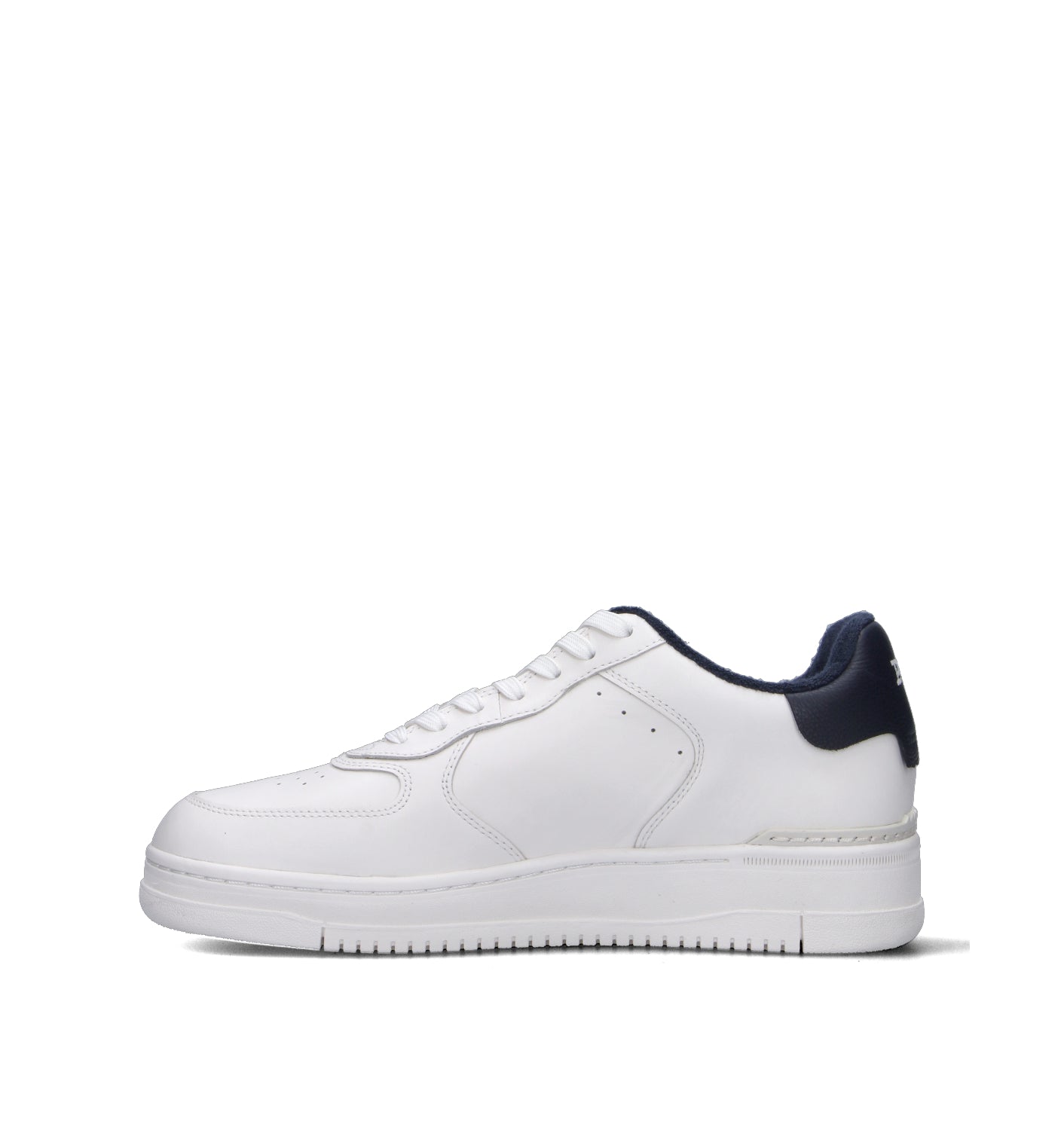 RALPH LAUREN Sneaker uomo bianca in pelle