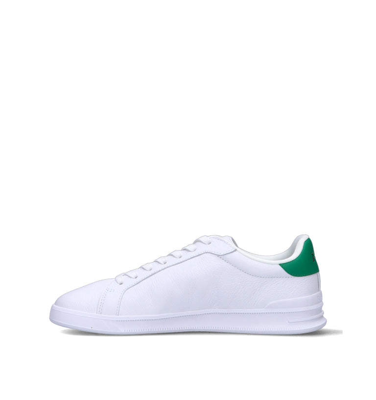 RALPH LAUREN Sneaker donna bianca in pelle