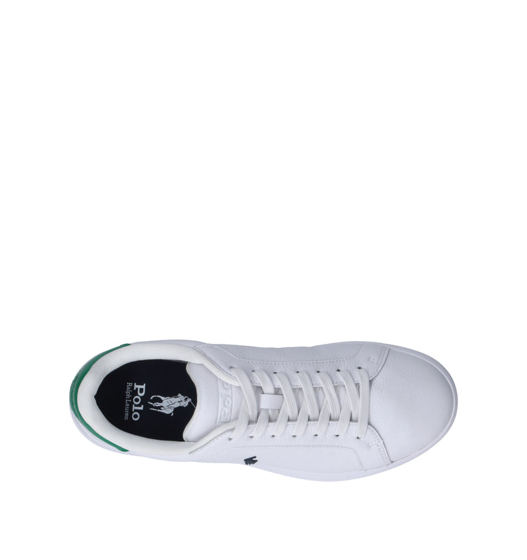 RALPH LAUREN Sneaker donna bianca in pelle