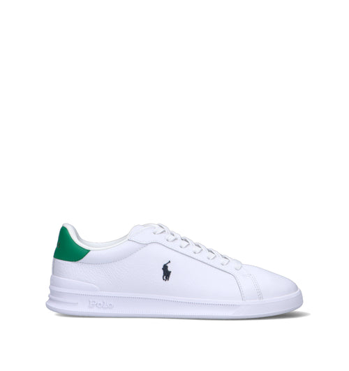 RALPH LAUREN Sneaker donna bianca in pelle