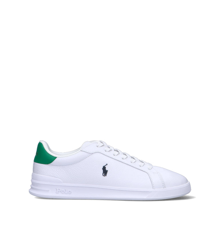 RALPH LAUREN Sneaker donna bianca in pelle