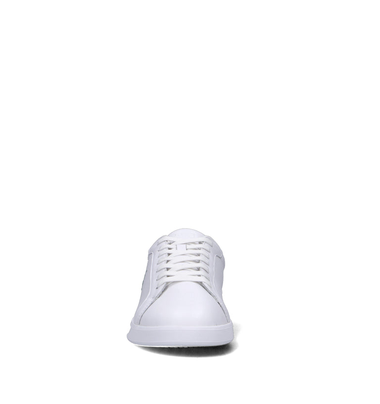 RALPH LAUREN Sneaker uomo bianca/verde in pelle