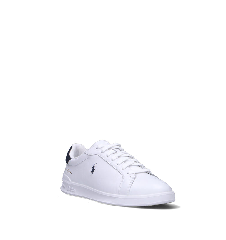 RALPH LAUREN Sneaker donna bianca in pelle