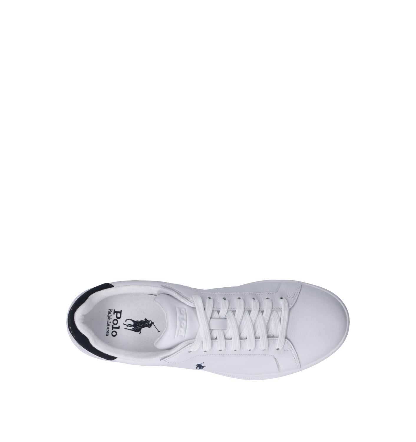 RALPH LAUREN Sneaker donna bianca in pelle