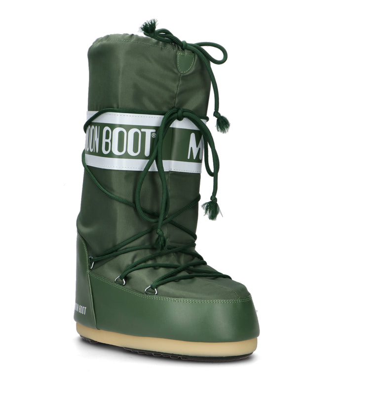 MOON BOOT ICON NYLON Doposci donna verde