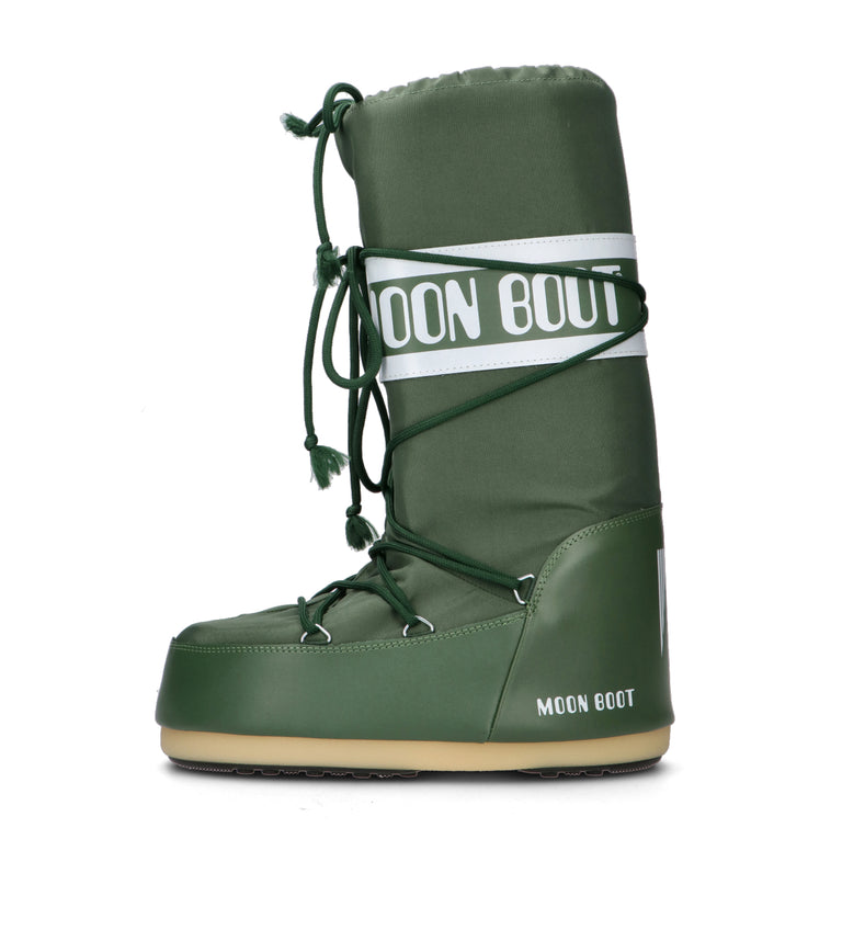 MOON BOOT ICON NYLON Doposci donna verde