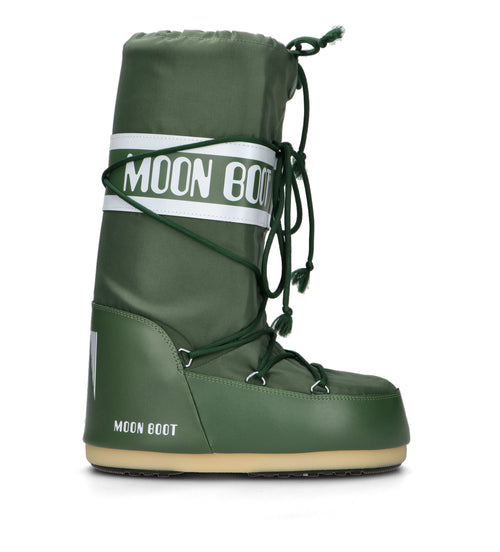 MOON BOOT ICON NYLON Doposci donna verde