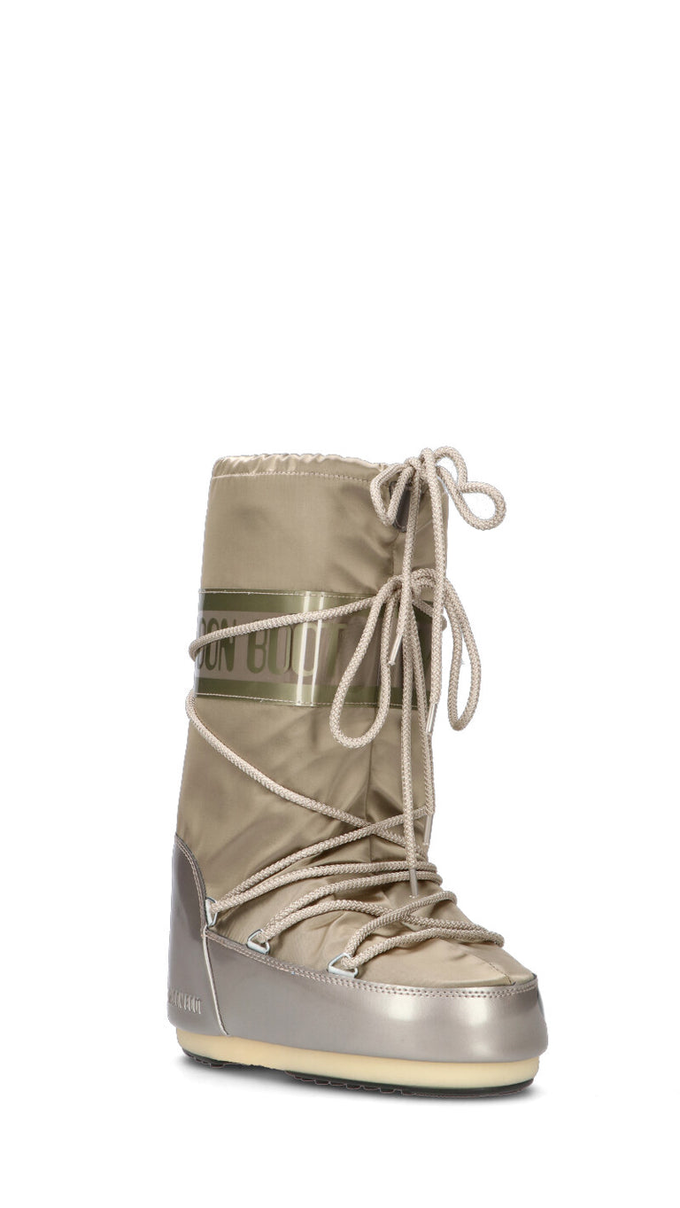 MOON BOOT - MB ICON GLANCE Doposci uomo platino