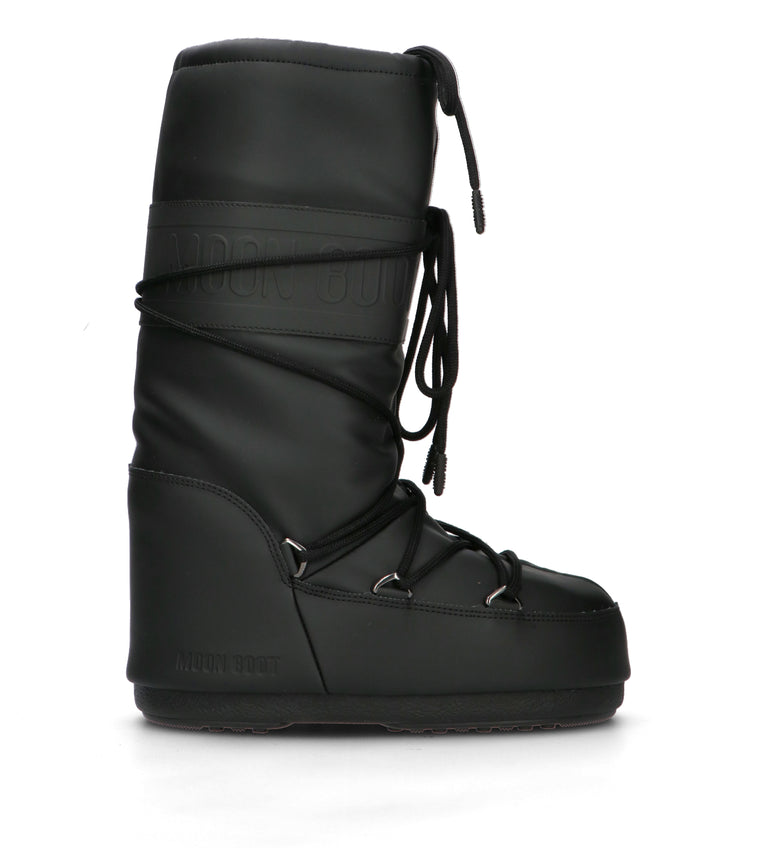 MOON BOOT ICON RUBBER Doposci donna nero
