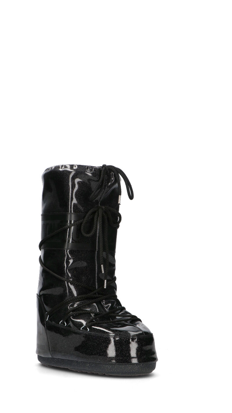 MOON BOOT - MB ICON GLITTER Doposci donna nero