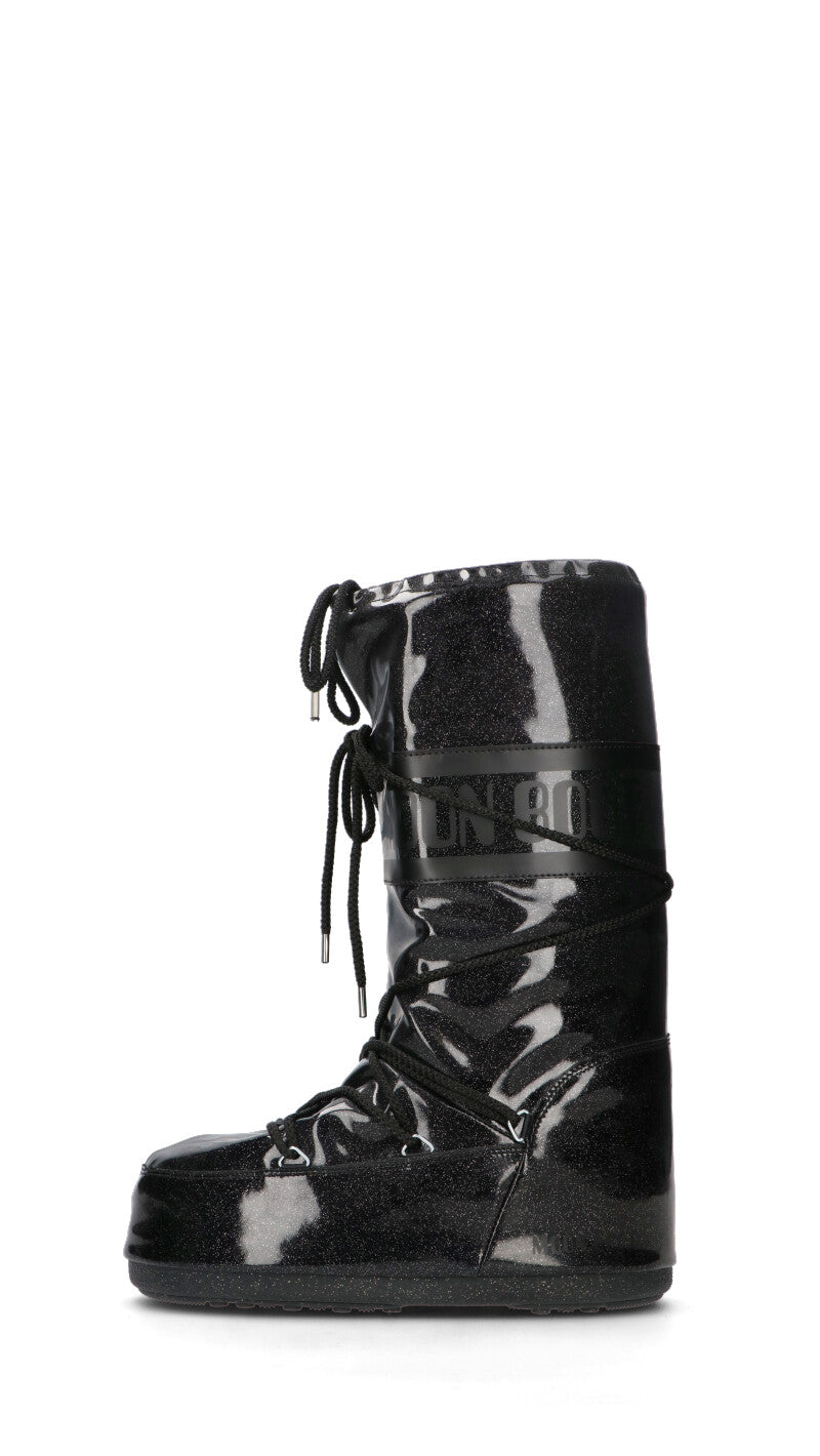 MOON BOOT - MB ICON GLITTER Doposci uomo nero