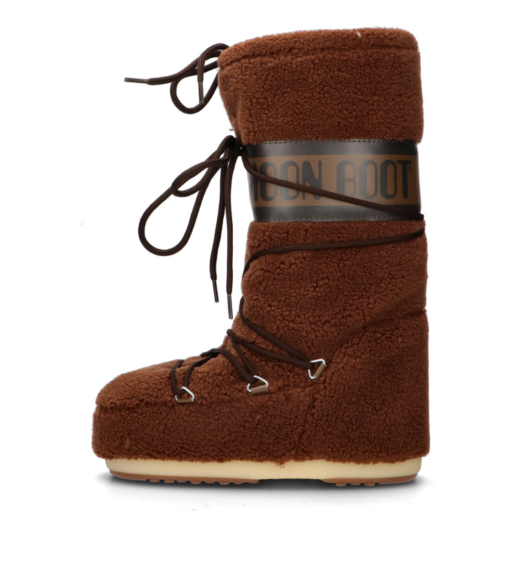 MOON BOOT ICON FLEECE Doposci donna marrone