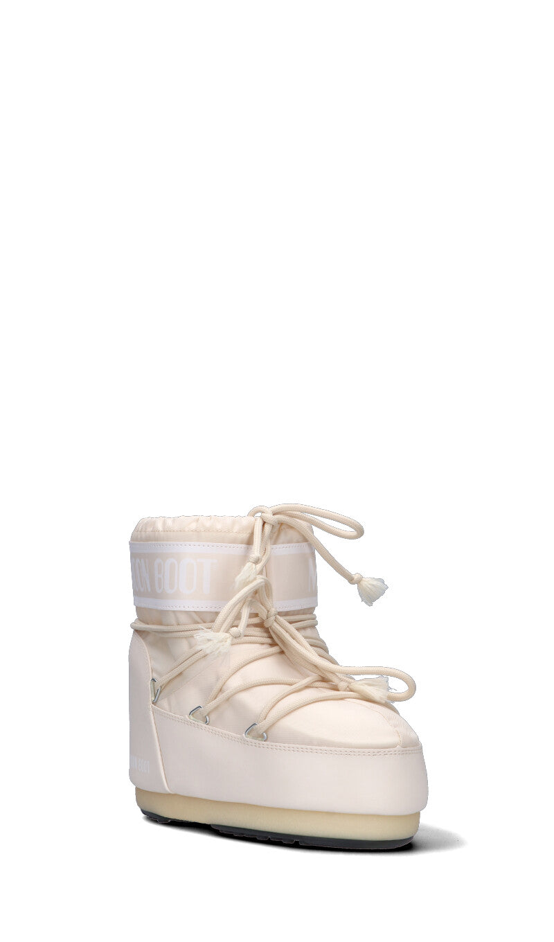MOON BOOT - MB ICON LOW NYLON Doposci uomo panna