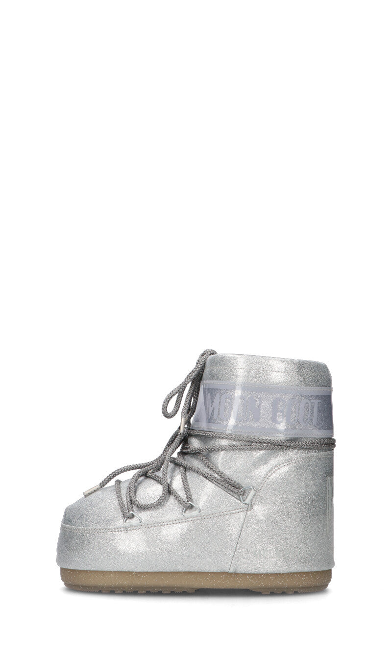 MOON BOOT - MB ICON GLITTER Doposci donna argento
