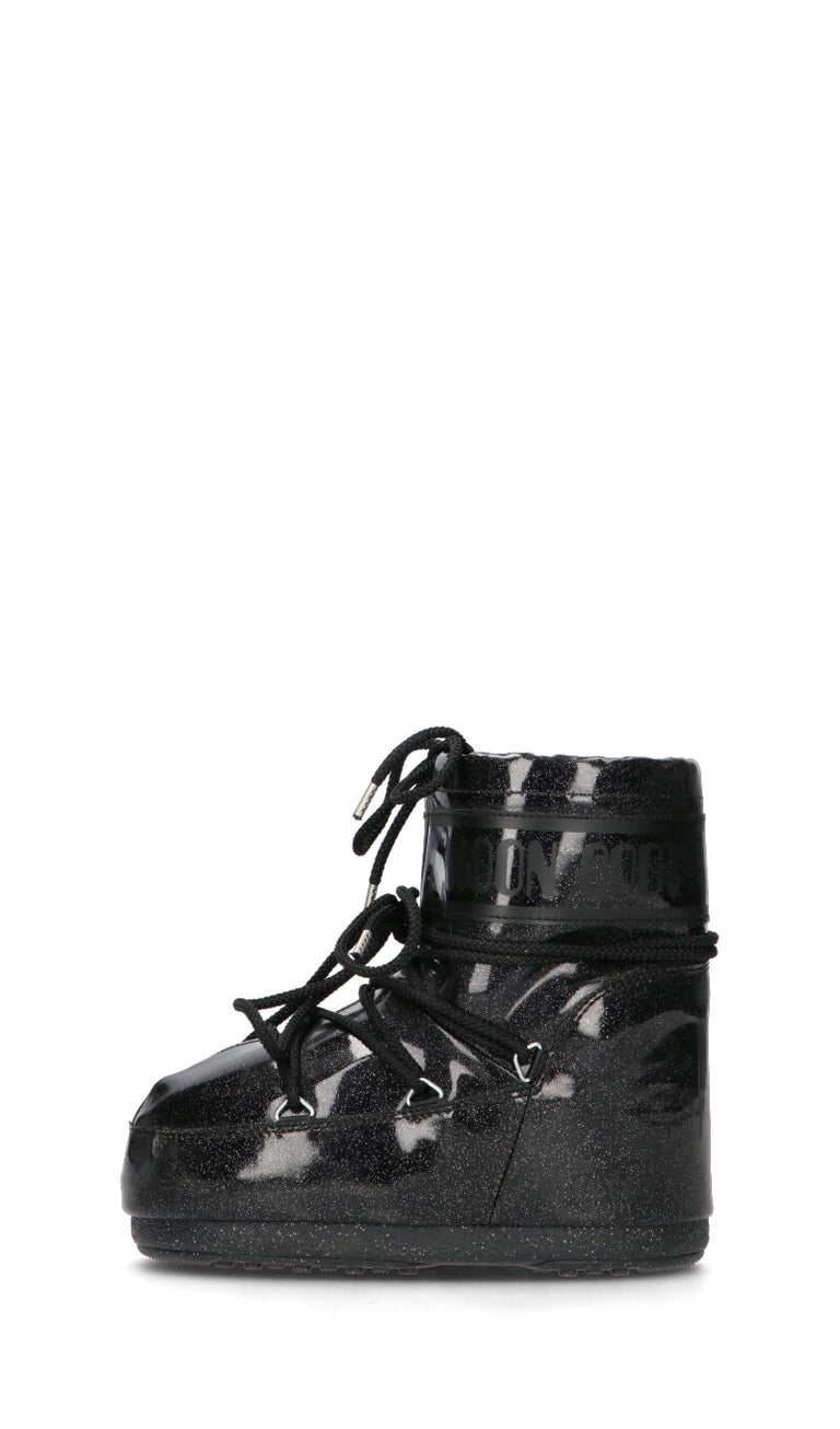 MOON BOOT - MB ICON LOW GLITTER Doposci donna nero