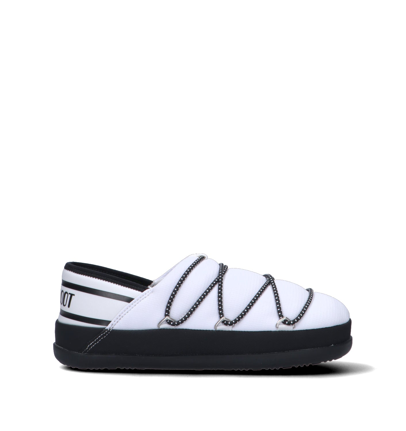 MOON BOOT ICON SLIPPER Slip on donna bianca