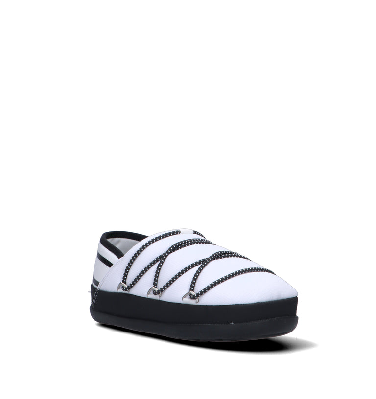 MOON BOOT ICON SLIPPER Slip on donna bianca