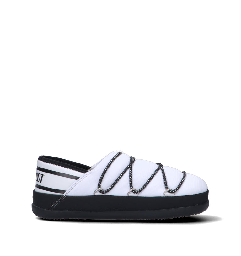 MOON BOOT ICON SLIPPER Slip on donna bianca