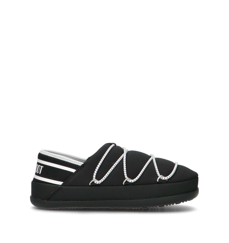 MOON BOOT ICON SLIPPER Slip on donna nero