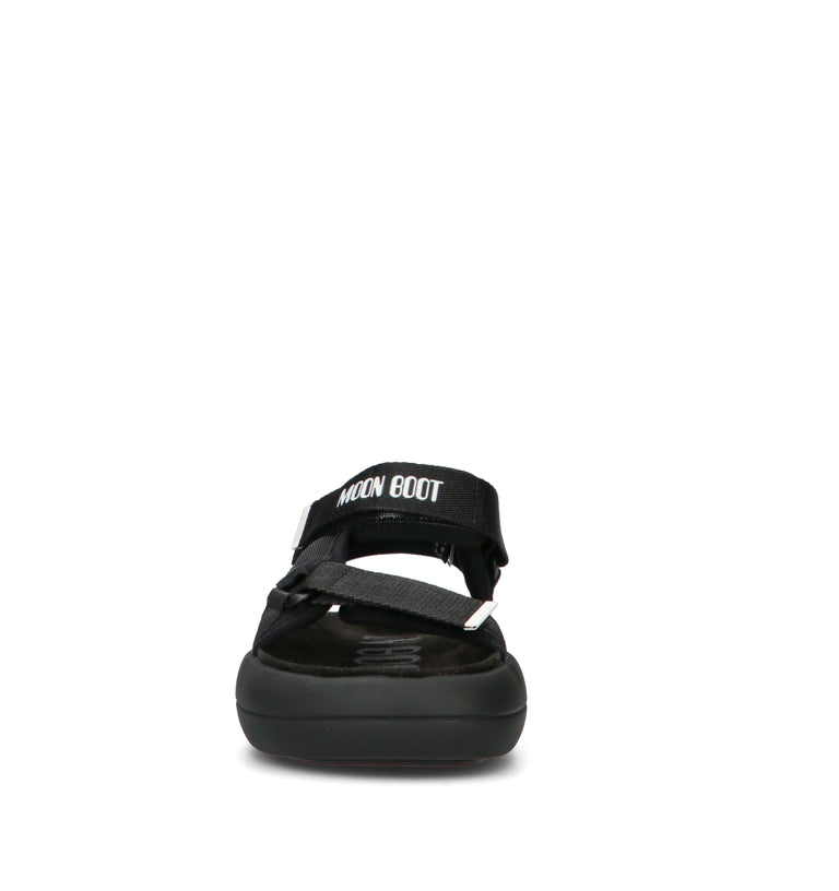 MOON BOOT SUPER SANDAL Sandalo donna nero