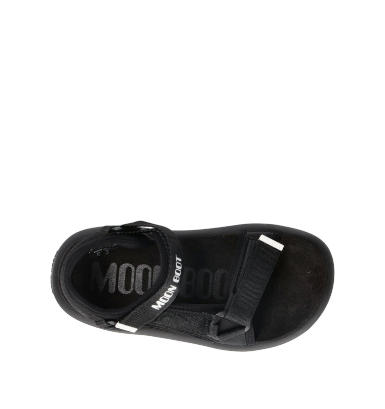 MOON BOOT SUPER SANDAL Sandalo donna nero