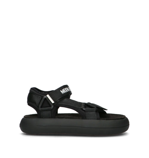 MOON BOOT SUPER SANDAL Sandalo donna nero