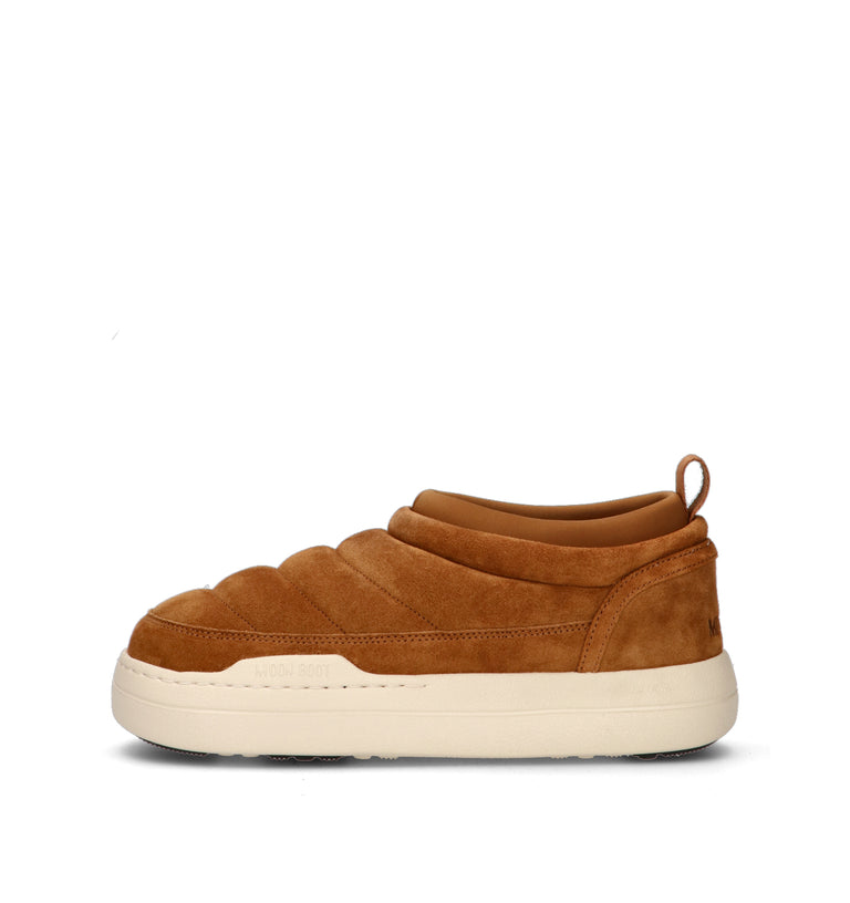 MOON BOOT PARK SOFT SUEDE Sneaker uomo marrone in suede