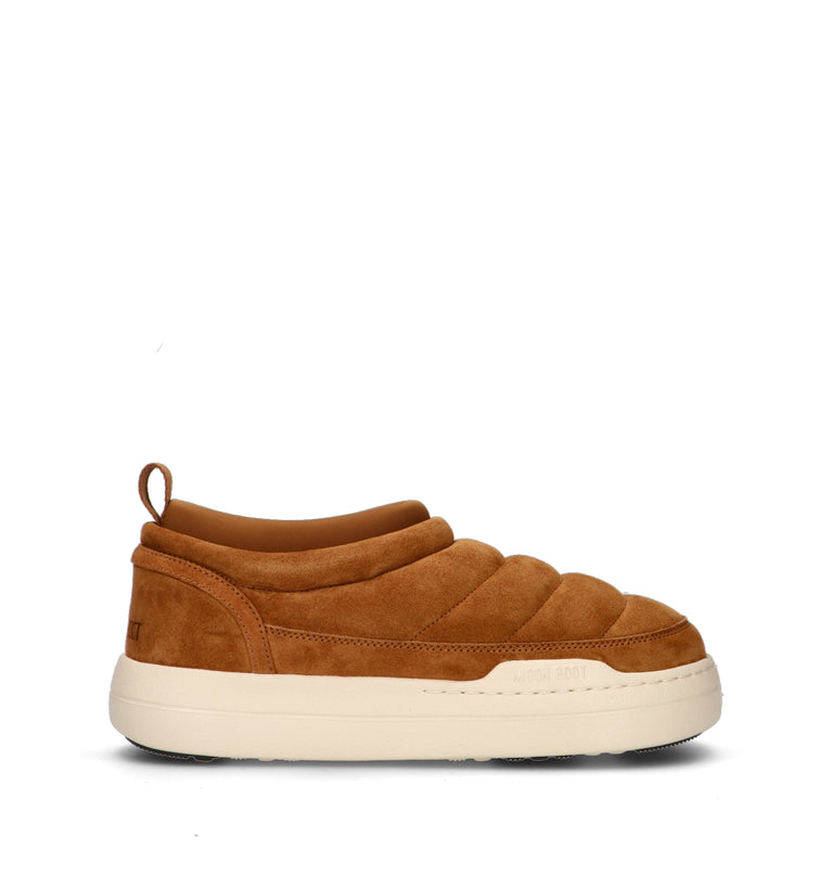 MOON BOOT PARK SOFT SUEDE Sneaker uomo marrone in suede