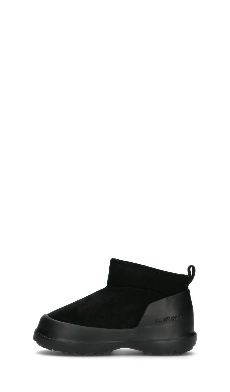 MOON BOOT - MB LUNA LOW BOOT SUEDE Doposci donna nero in suede