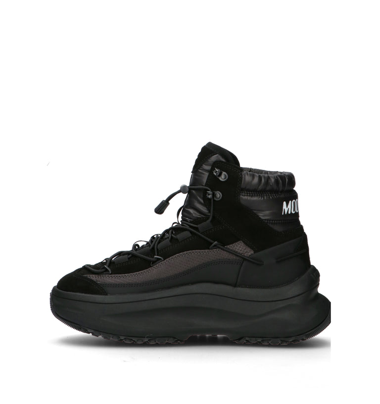 MOON BOOT MOON 247 XLACE MID Doposci uomo nero
