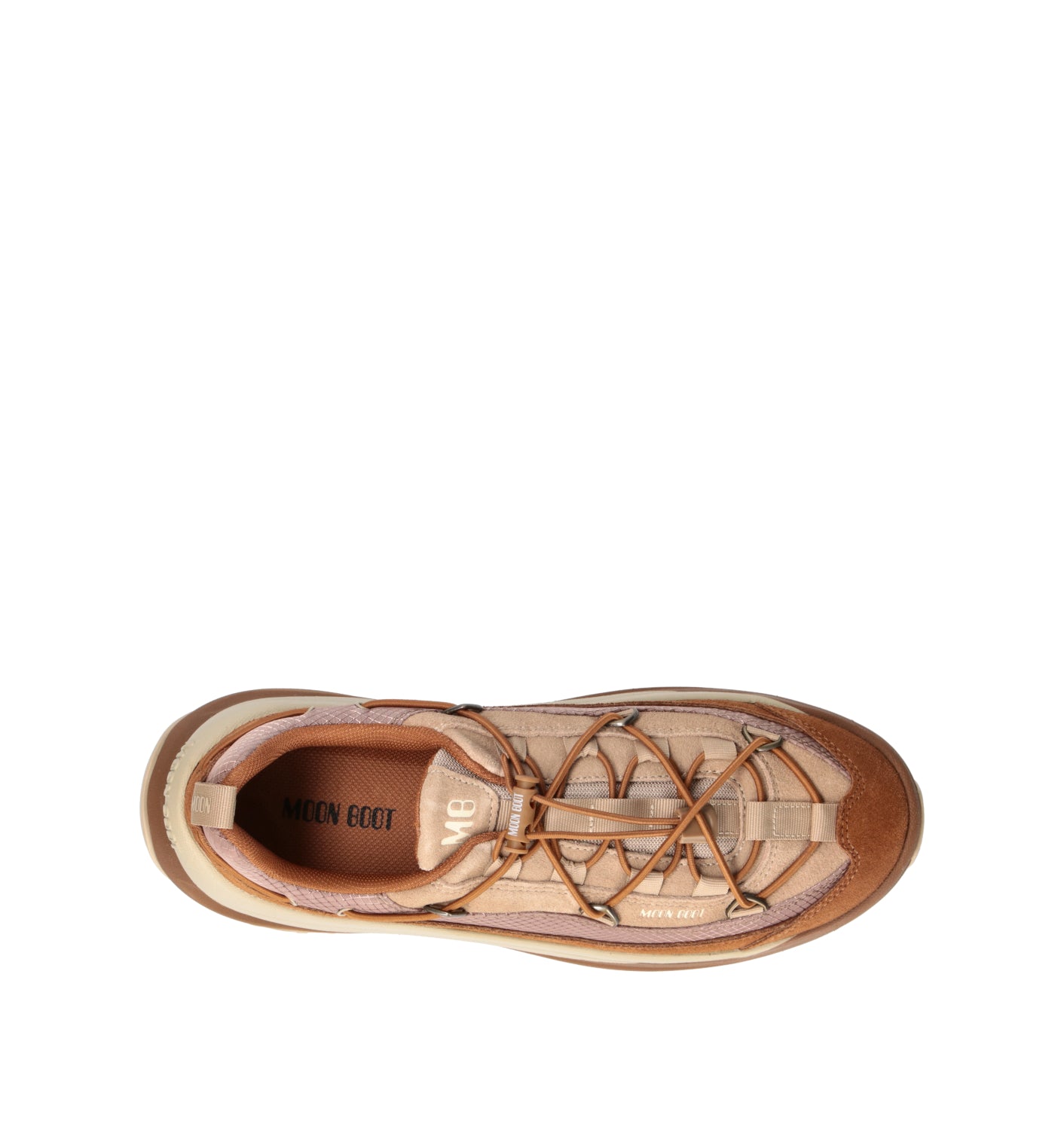 MOON BOOT  XLACE Sneaker uomo marrone