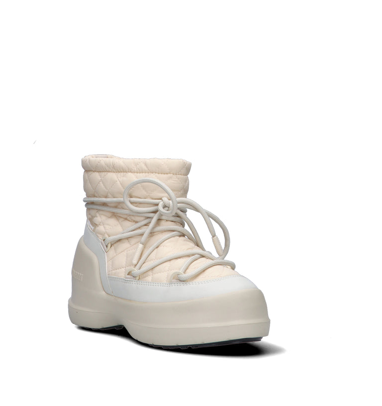 MOON BOOT MEZZALUNA QUILTED MID WP Doposci donna bianco