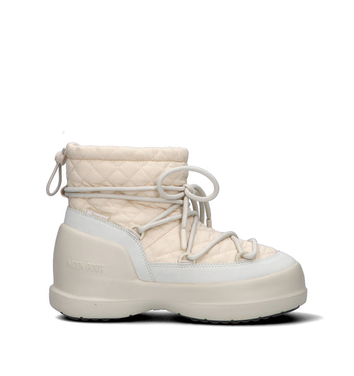 MOON BOOT MEZZALUNA QUILTED MID WP Doposci donna bianco