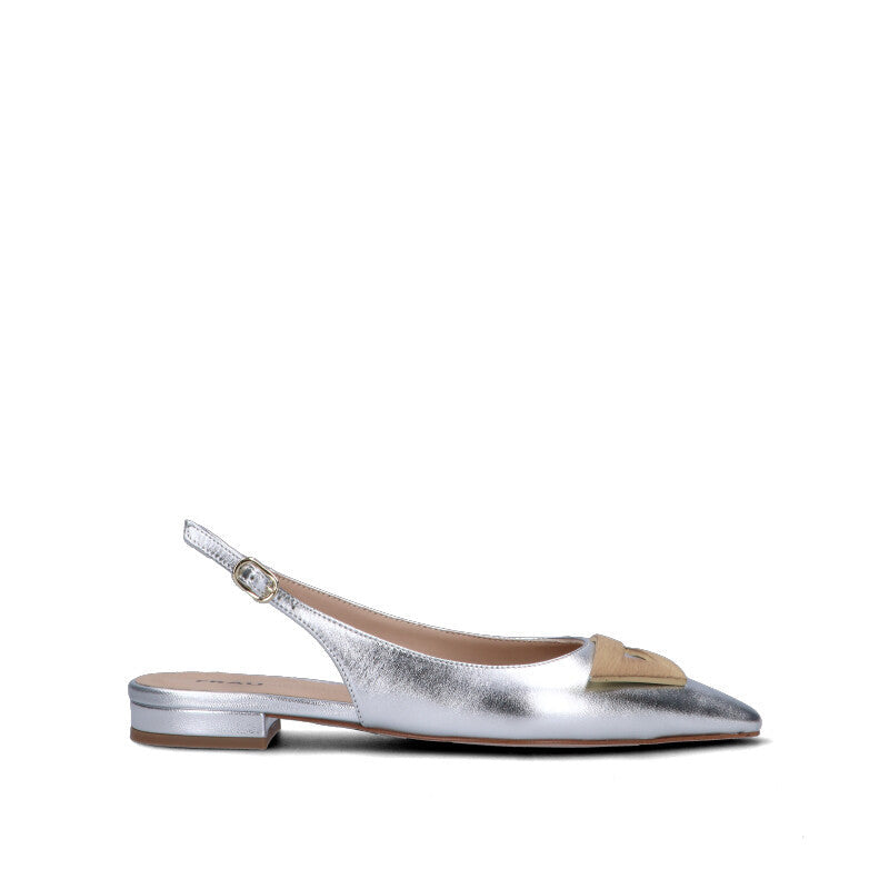 FRAU Slingback donna argento