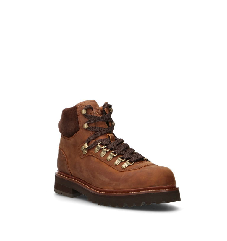 POLO RALPH LAUREN Polacco uomo marrone in suede