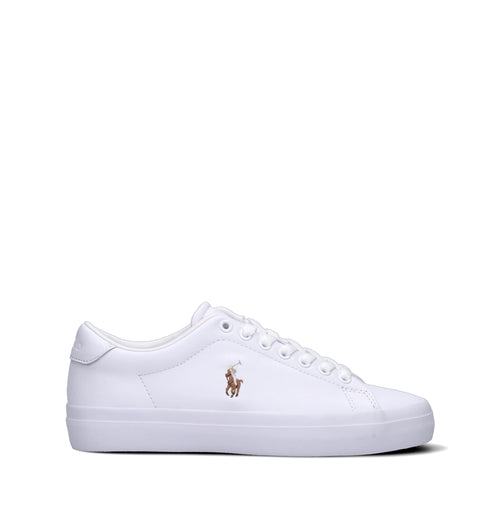 POLO RALPH LAUREN Sneaker donna bianca in pelle