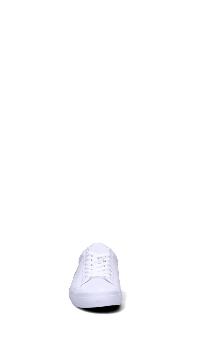 RALPH LAUREN Sneaker uomo bianca in pelle