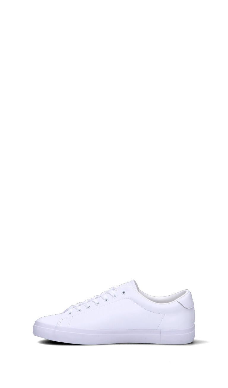 RALPH LAUREN Sneaker uomo bianca in pelle